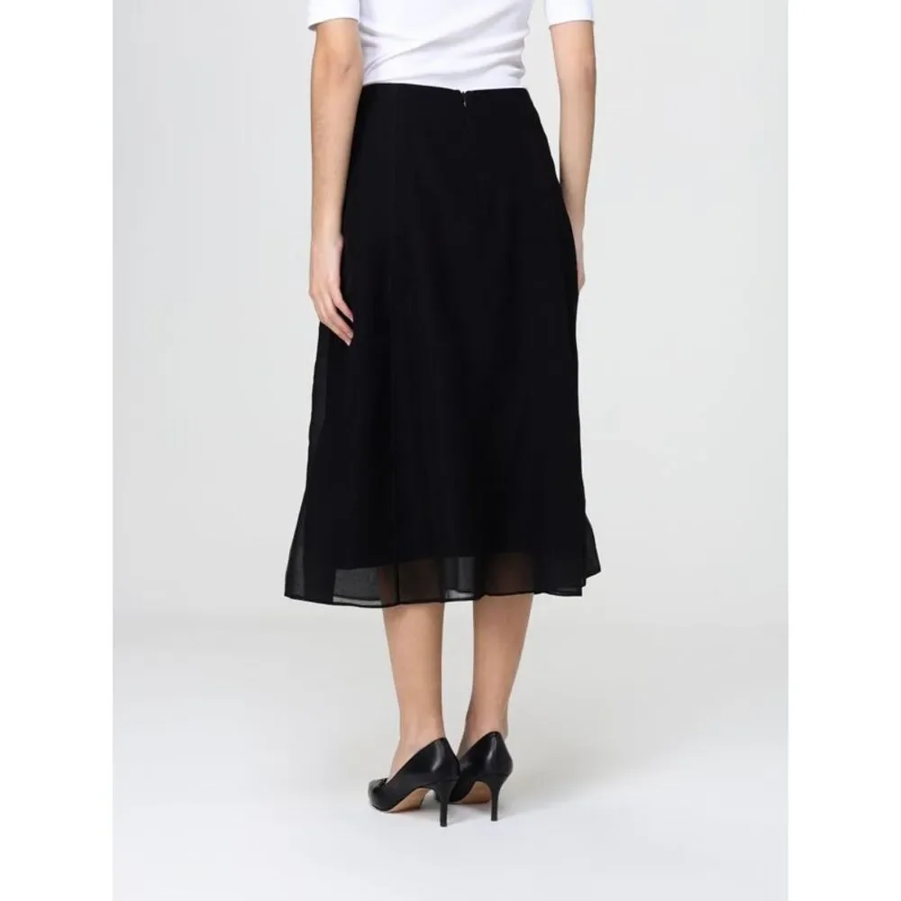Brunello Cucinelli Women Silk Circle Midi Skirt Brunello Cucinelli